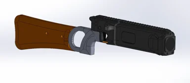 EE3 BLASTER AR GRIP AND STOCK