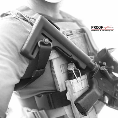PROOF LIGHTWEIGHT UTILITY STOCK (PLUS) ADJUSTABLE AR STOCK