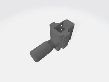 Fcg9 mk2 barrel retainer with foregrip and picatinny rail