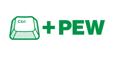 Ctrl+PEW logo